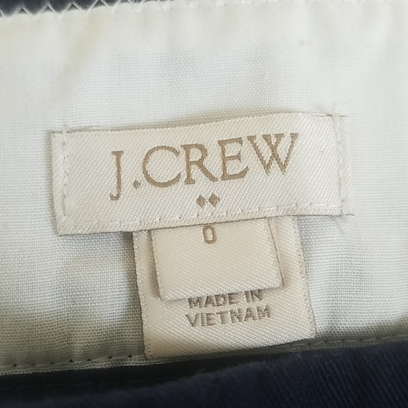 Jcrew Navy Pineapple Chino Shorts EUC - Picture 3 of 5